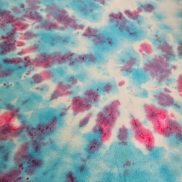 Gildan Tie-Dye Shirt in Blue and Purple - Picture 14 of 16